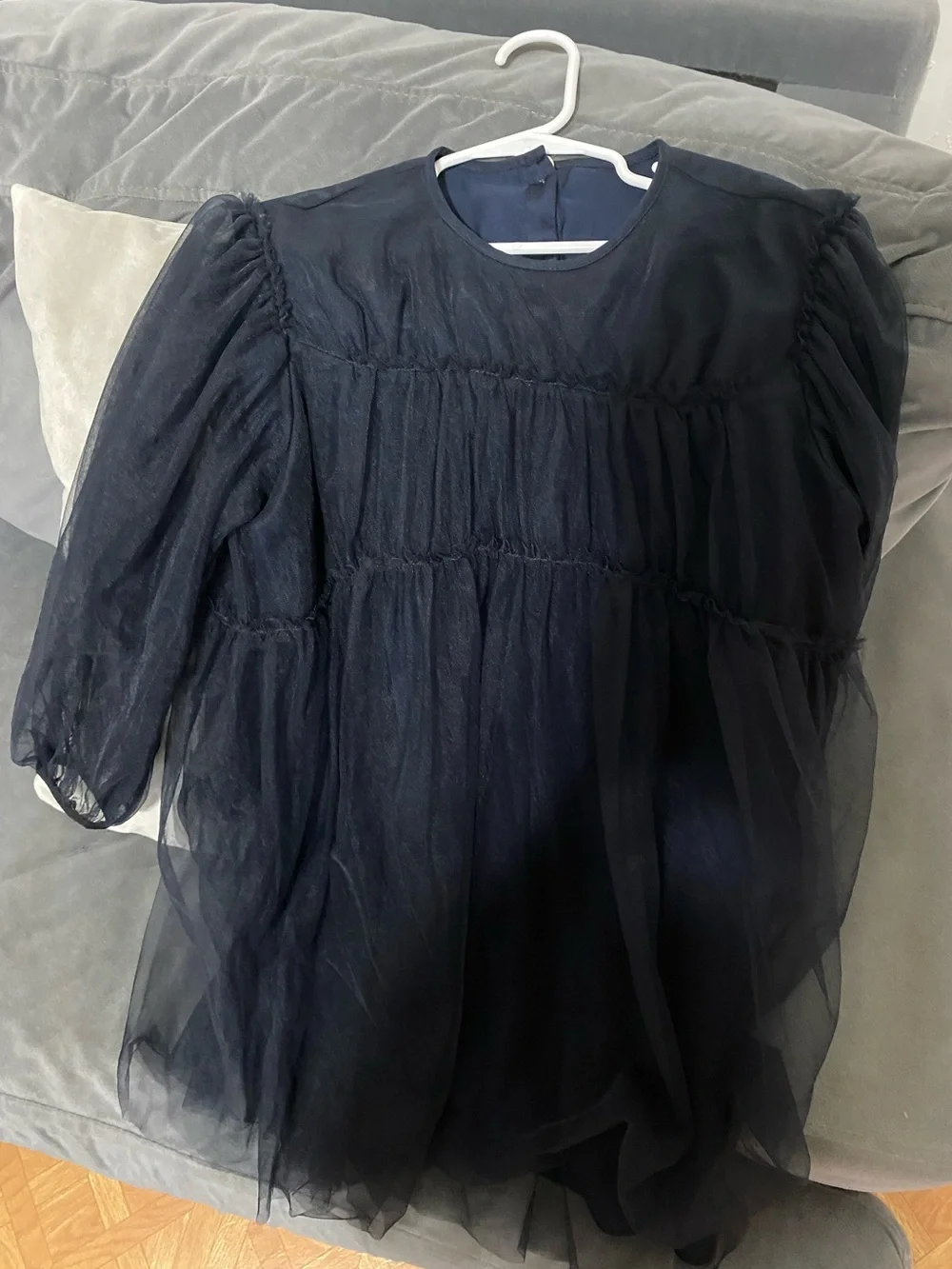 jnby by JNBY Girls' Navy Tulle Party Dress size 5-6